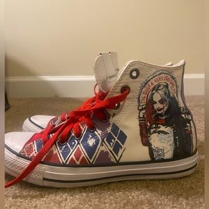 Limited edition Harley Quinn suicide squad converse